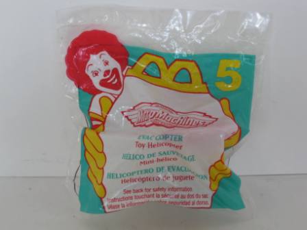 1996 McDonalds - #5 Evac Copter - MicroMachines